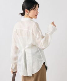 NOLLEY’S Sophi | ウォッシャブルフィブリルラミーマルチウェイシャツ(シャツ/ブラウス)