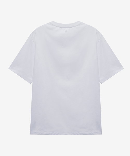 MINDBRIDGE（マインドブリッジ）の「ドゥグッド_ソロナクールタッチレギュラーフィットラウンドTシャツ - 3カラー（Tシャツ/カットソー・メンズ・ホワイト/グレー/チャコール・95/100/105/110）」の7枚目の写真