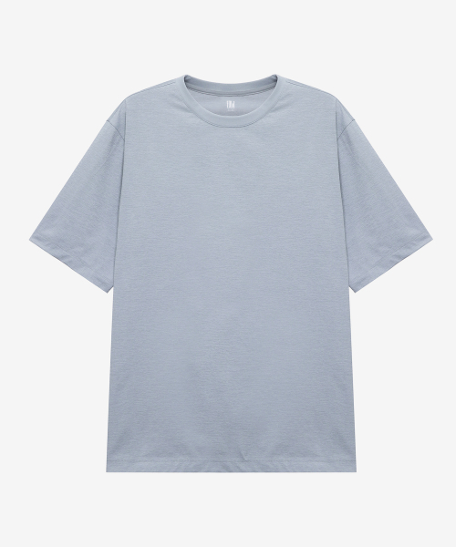 MINDBRIDGE（マインドブリッジ）の「ドゥグッド_ソロナクールタッチレギュラーフィットラウンドTシャツ - 3カラー（Tシャツ/カットソー・メンズ・ホワイト/グレー/チャコール・95/100/105/110）」の8枚目の写真