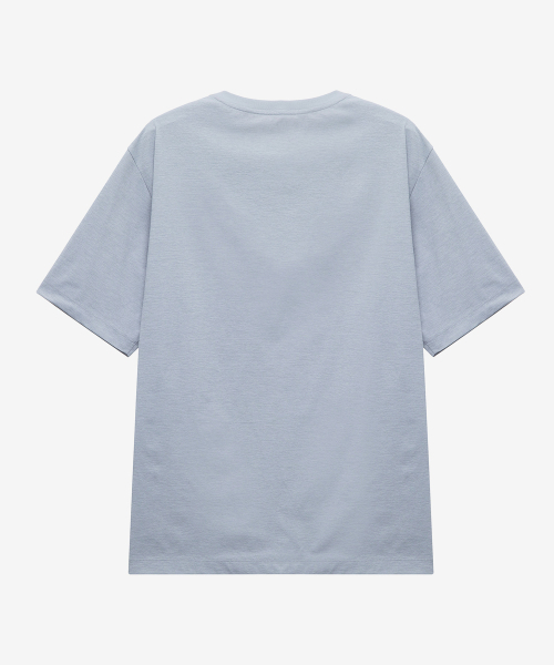 MINDBRIDGE（マインドブリッジ）の「ドゥグッド_ソロナクールタッチレギュラーフィットラウンドTシャツ - 3カラー（Tシャツ/カットソー・メンズ・ホワイト/グレー/チャコール・95/100/105/110）」の9枚目の写真
