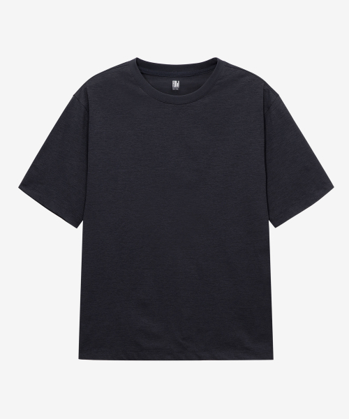 MINDBRIDGE（マインドブリッジ）の「ドゥグッド_ソロナクールタッチレギュラーフィットラウンドTシャツ - 3カラー（Tシャツ/カットソー・メンズ・ホワイト/グレー/チャコール・95/100/105/110）」の10枚目の写真