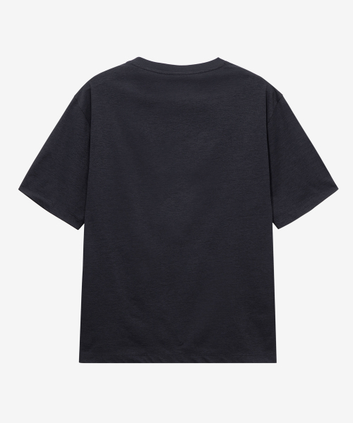 MINDBRIDGE（マインドブリッジ）の「ドゥグッド_ソロナクールタッチレギュラーフィットラウンドTシャツ - 3カラー（Tシャツ/カットソー・メンズ・ホワイト/グレー/チャコール・95/100/105/110）」の11枚目の写真