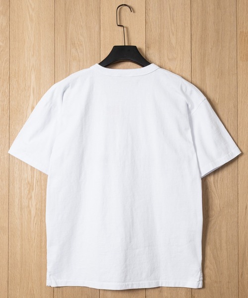JOHN'S CLOSET（ジョンズクローゼット）の「【h】〔Goodwear/グッドウェア〕USAコットン ヘビーウェイト ヘンリーネックベーシック半袖 Tシャツ/無地T（Tシャツ/カットソー・メンズ・ブルーグレー/ブラック/ダークグレー/ホワイト/ネイビー・SMALL/LARGE/MEDIUM）」の10枚目の写真