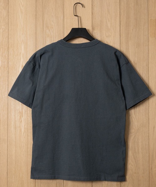 JOHN'S CLOSET（ジョンズクローゼット）の「【h】〔Goodwear/グッドウェア〕USAコットン ヘビーウェイト ヘンリーネックベーシック半袖 Tシャツ/無地T（Tシャツ/カットソー・メンズ・ブルーグレー/ブラック/ダークグレー/ホワイト/ネイビー・SMALL/LARGE/MEDIUM）」の13枚目の写真