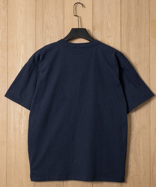 JOHN'S CLOSET（ジョンズクローゼット）の「【h】〔Goodwear/グッドウェア〕USAコットン ヘビーウェイト ヘンリーネックベーシック半袖 Tシャツ/無地T（Tシャツ/カットソー・メンズ・ブルーグレー/ブラック/ダークグレー/ホワイト/ネイビー・SMALL/LARGE/MEDIUM）」の14枚目の写真
