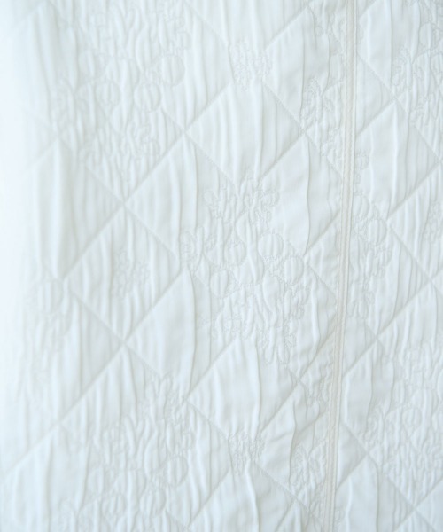 bulle de savon(ビュルデサボン)の「ichijiku quilt ジャカード ジャケット(その他アウター・レディース・キナリ/ブラック・FREE)」の8枚目の写真