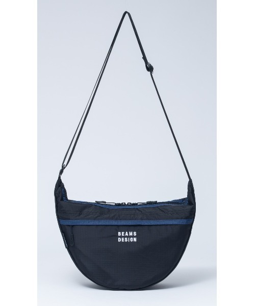 BEAMS DESIGN(ビームス デザイン)の「BEAMSDESIGN(ビームスデザイン) Runway ショルダーバッグ(M)(ショルダーバッグ・メンズ・ブラック/ベージュ/ブルー・FREE)」の3枚目の写真
