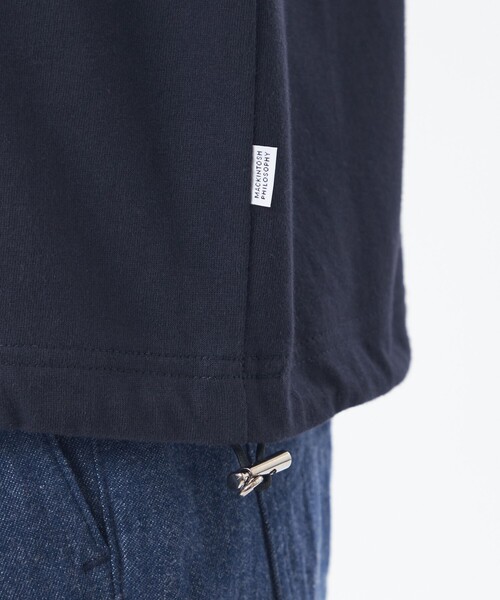 MACKINTOSH PHILOSOPHY(マッキントッシュ フィロソフィー)の「【WEEKENDER】 スピンドルMPロゴリンガーT プレーティング天竺(Tシャツ/カットソー・メンズ・ライトブルー/ホワイト/ネイビー・38/40)」の11枚目の写真