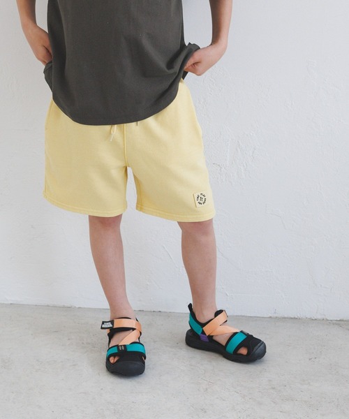 BAYFLOW（ベイフロー）の「[タイダイ柄＆無地 選べる5色展開♪]SUNSETショーツ(KIDS)（その他パンツ・キッズ・ピンク/その他2/その他1/イエロー/ネイビー・150cm/130cm/120cm/110cm/140cm）」の3枚目の写真