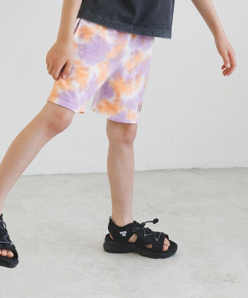 BAYFLOW（ベイフロー）の「[タイダイ柄＆無地 選べる5色展開♪]SUNSETショーツ(KIDS)（その他パンツ・キッズ・ピンク/その他2/その他1/イエロー/ネイビー・150cm/130cm/120cm/110cm/140cm）」の6枚目の写真