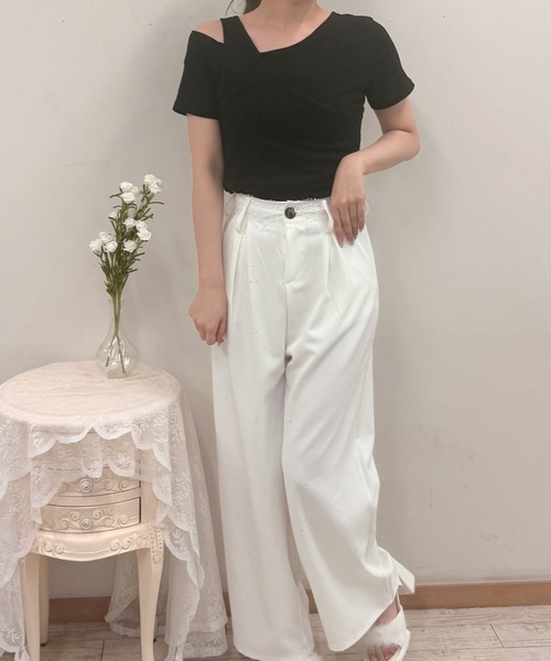 frunco(フランコ)の「レイヤーTシャツ(Tシャツ/カットソー・レディース・ホワイト/ミント/ブラック・FREE)」の20枚目の写真