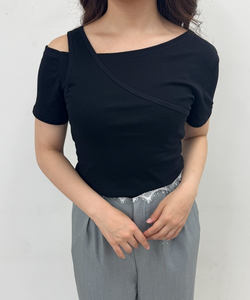 frunco(フランコ)の「レイヤーTシャツ(Tシャツ/カットソー・レディース・ホワイト/ミント/ブラック・FREE)」の21枚目の写真
