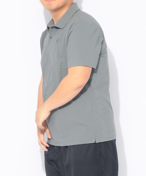 UNDER ARMOUR(アンダーアーマー)の「ゴルフ ポロシャツ 半袖 メンズ 大きいサイズ アイソチル ドライ シャツ UNDER ARMOUR (アンダーアーマー)(ポロシャツ・メンズ・ホワイト/ダークグレー・3XL)」の12枚目の写真