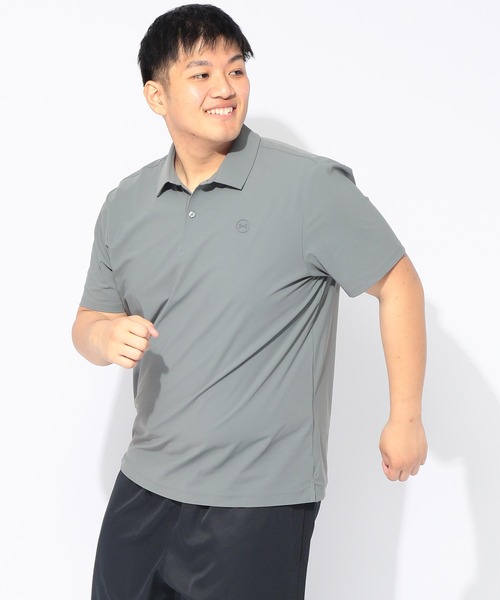 UNDER ARMOUR(アンダーアーマー)の「ゴルフ ポロシャツ 半袖 メンズ 大きいサイズ アイソチル ドライ シャツ UNDER ARMOUR (アンダーアーマー)(ポロシャツ・メンズ・ホワイト/ダークグレー・3XL)」の15枚目の写真