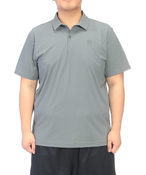 UNDER ARMOUR(アンダーアーマー)の「ゴルフ ポロシャツ 半袖 メンズ 大きいサイズ アイソチル ドライ シャツ UNDER ARMOUR (アンダーアーマー)(ポロシャツ・メンズ・ホワイト/ダークグレー・3XL)」の10枚目の写真