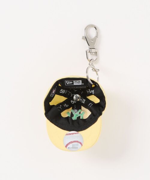 NEW ERA（ニューエラ）の「NEW ERA/ニューエラ キーホルダー CAP KEYHOLDERE ニューヨーク・ヤンキース ムラサキスポーツカスタムカラー 15203550（キーホルダー・メンズ・ピンク/スカイブルー/イエロー・FREE）」の4枚目の写真