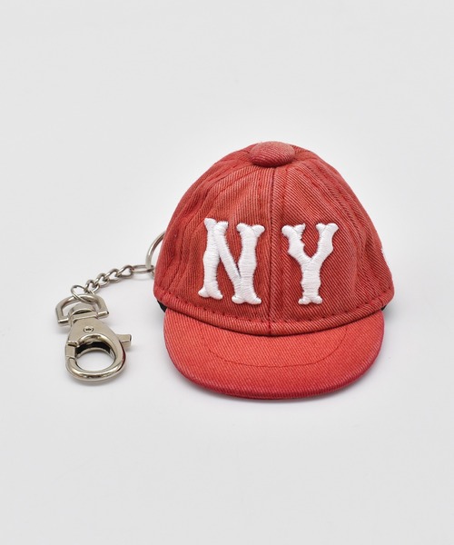 NEW ERA(ニューエラ)の「NEW ERA/ニューエラ キーホルダー CAP KEYHOLDERE ニューヨーク・ヤンキース ムラサキスポーツカスタムカラー 15203550(キーホルダー・メンズ・ピンク/スカイブルー/イエロー/ネイビー/ブラック/レッド・FREE)」の6枚目の写真