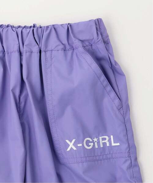 X-girl Stages(エックスガールステージス)の「脇スリットシャカパン(その他パンツ・キッズ・ブラック/パープル・130cm/120cm/140cm/110cm/100cm/90cm)」の15枚目の写真