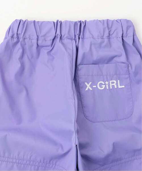 X-girl Stages(エックスガールステージス)の「脇スリットシャカパン(その他パンツ・キッズ・ブラック/パープル・130cm/120cm/140cm/110cm/100cm/90cm)」の19枚目の写真