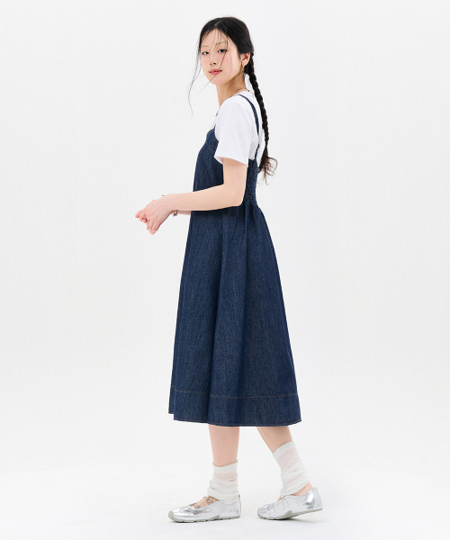 CHASECULT（チェイスカルト）の「レディースデニムビスチェワンピース-FBRG6175C04（ワンピース・レディース・ネイビー・85/90）」の3枚目の写真