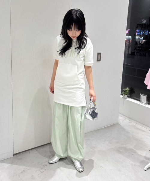 Narcissus(ナルシス)の「【Narcissus】サマーモロッコパンツ カーブ シルエット(その他パンツ・レディース・ブラック/ライトグリーン・FREE)」の22枚目の写真