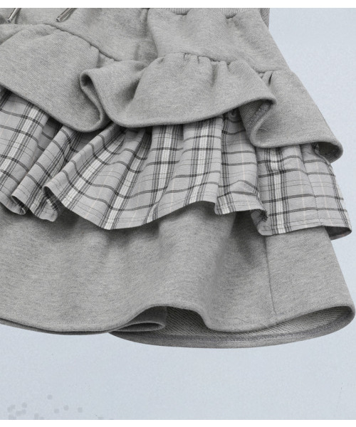 chancechance（チャンスチャンス）の「LAYERED RUFFLE SKIRT(GRAY)（スカート・レディース・その他・FREE）」の7枚目の写真