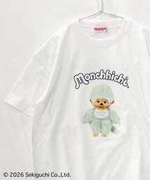 SHISKY（シスキー）の「モンチッチ 転写プリントオーバーサイズ半袖Tシャツ（Tシャツ/カットソー）」