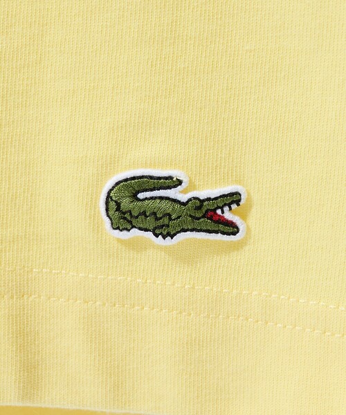 LACOSTE(ラコステ)の「【LACOSTE / ラコステ】 VINTAGE LOGO TEE / ビンテージロゴTシャツ / 半袖Tシャツ / ユニセックス(Tシャツ/カットソー・メンズ・ホワイト/イエロー/ブラック・M/L)」の10枚目の写真