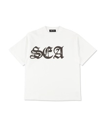 Palm Tree Old English Logo S/S Tee