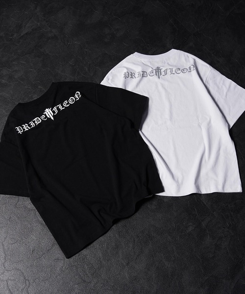 RIPPER(リッパー)の「【RIPPER】クロス エンブレム ヘビーウェイト Tee / Cross Emblem Heavyweight T-Shirt(Tシャツ/カットソー・メンズ・ホワイト/ブラック・M/S/XL/L)」の3枚目の写真