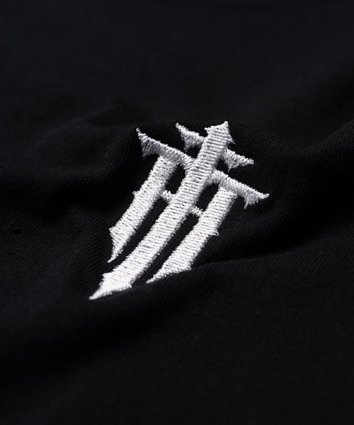 RIPPER(リッパー)の「【RIPPER】クロス エンブレム ヘビーウェイト Tee / Cross Emblem Heavyweight T-Shirt(Tシャツ/カットソー・メンズ・ホワイト/ブラック・M/S/XL/L)」の16枚目の写真