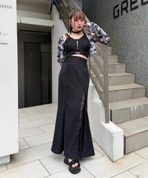 Mavie..7】【サイズ展開有】マーメイドキャミワンピース（ワンピース