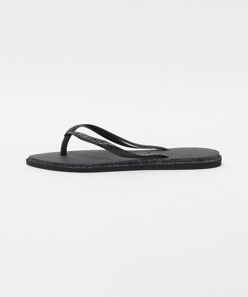havaianas(ハワイアナス)の「<Havaianas> slim/p glitter(サンダル・レディース・ブラック/モカ・22cm/23cm/24.5cm)」の2枚目の写真
