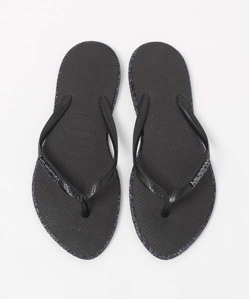 havaianas(ハワイアナス)の「<Havaianas> slim/p glitter(サンダル・レディース・ブラック/モカ・22cm/23cm/24.5cm)」の14枚目の写真