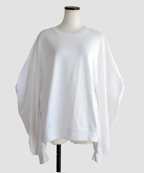 Marient(マリエント)の「カットアウトボリュームスリーブカットソー(Tシャツ/カットソー・レディース・ブラック/ホワイト・FREE)」の22枚目の写真