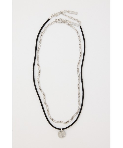 MOUSSY（マウジー）の「F/SUEDE & CHAIN チョーカー（チョーカー・レディース・ゴールド/シルバー・FREE）」の2枚目の写真