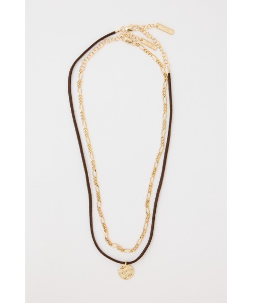 MOUSSY（マウジー）の「F/SUEDE & CHAIN チョーカー（チョーカー・レディース・ゴールド/シルバー・FREE）」の3枚目の写真