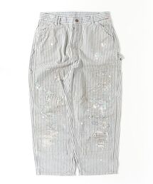 【ANACHRONORM】HICKORY REMAKED DOUBLEKNEE  PAINTER PANTS
