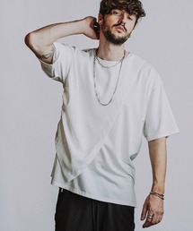 mt10582-リベットドレープBIG-T Tシャツ(458006-511T)
