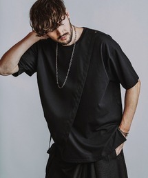 mt10582-リベットドレープBIG-T Tシャツ(458006-511T)
