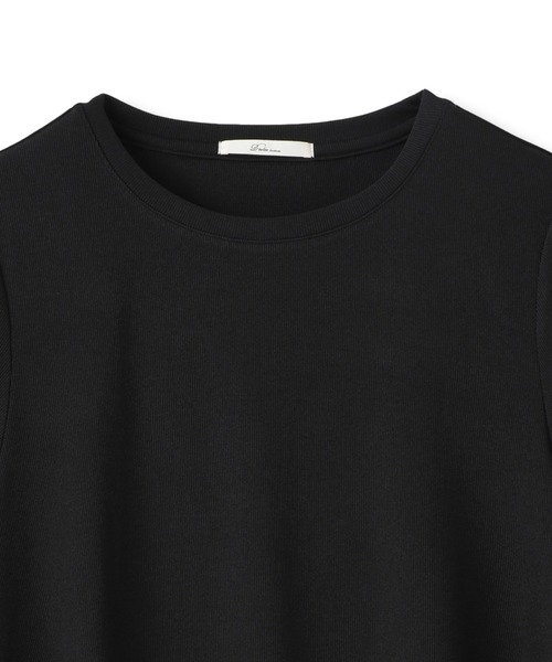 Droite lautreamont（ドロワットロートレアモン）の「レースコンビ半袖リブカットソー（Tシャツ/カットソー・レディース・オフホワイト/ブラック・M）」の19枚目の写真