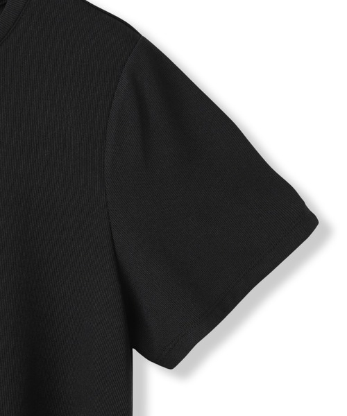 Droite lautreamont（ドロワットロートレアモン）の「レースコンビ半袖リブカットソー（Tシャツ/カットソー・レディース・オフホワイト/ブラック・M）」の20枚目の写真