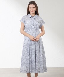 AMACA（アマカ）の「【LIBERTY】Indigo Morris ワンピース（ワンピース）」
