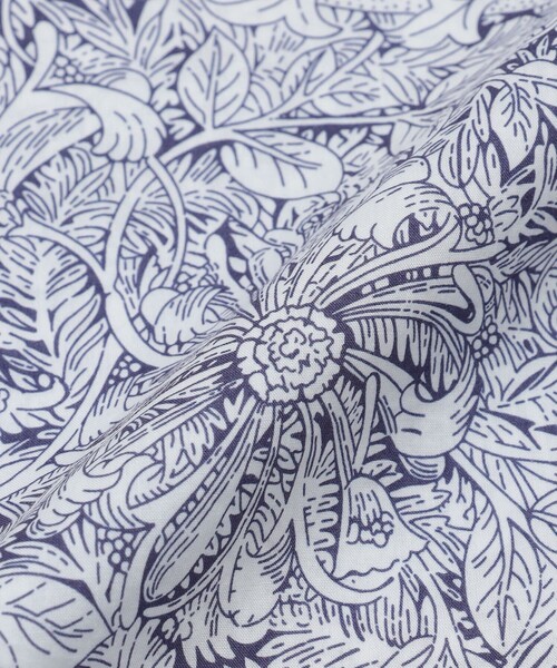 amaca(アマカ)の「【LIBERTY】Indigo Morris ワンピース(ワンピース・レディース・ネイビー・38/40)」の7枚目の写真