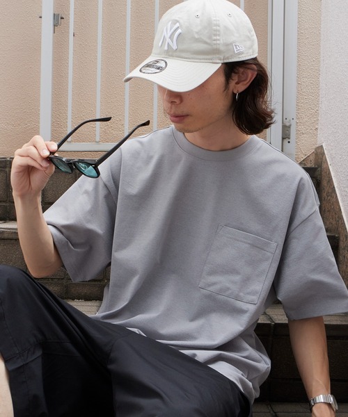 Russell Athletic(ラッセルアスレティック)の「RUSSELL ATHLETIC / ラッセルアスレティック dri-power Jersey Pocket T ドライパワー ジャージー ポケット Tシャツ 胸ポケット 2026年 夏 夏服(Tシャツ/カットソー・メンズ・ホワイト/ブラック/グレー/チャコールグレー/ネイビー・M/L/XL)」の4枚目の写真