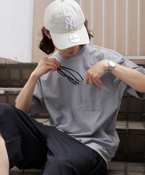 Russell Athletic(ラッセルアスレティック)の「RUSSELL ATHLETIC / ラッセルアスレティック dri-power Jersey Pocket T ドライパワー ジャージー ポケット Tシャツ 胸ポケット 2026年 夏 夏服(Tシャツ/カットソー・メンズ・ホワイト/ブラック/グレー/チャコールグレー/ネイビー・M/L/XL)」の19枚目の写真