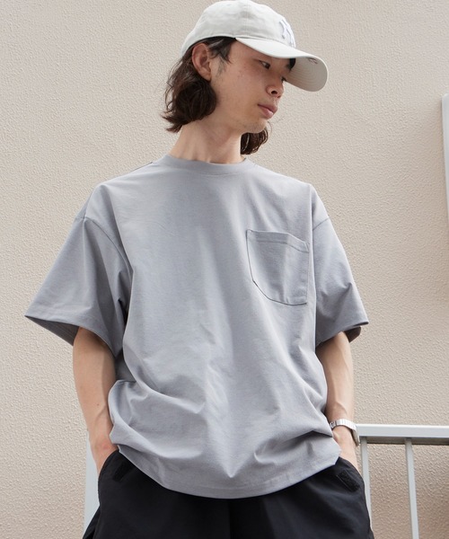 Russell Athletic(ラッセルアスレティック)の「RUSSELL ATHLETIC / ラッセルアスレティック dri-power Jersey Pocket T ドライパワー ジャージー ポケット Tシャツ 胸ポケット 2026年 夏 夏服(Tシャツ/カットソー・メンズ・ホワイト/ブラック/グレー/チャコールグレー/ネイビー・M/L/XL)」の22枚目の写真