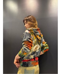 Desigual | ボタニカルアートフルジップパーカー【2026秋冬新作】(スウェット)