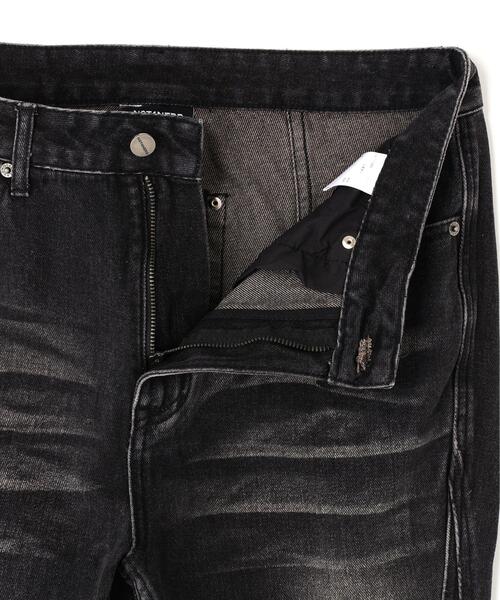 NOT4NERD（ノットフォーナード）の「NOT4NERD/ノットフォーナード/Warped Seam Flare Fit Denim Pants（デニムパンツ・メンズ・ブラック/ブルー・M/XL/L）」の4枚目の写真