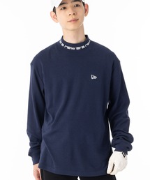 ニューエラゴルフ 長袖ハイネックウォームTシャツ ロンT 保温
